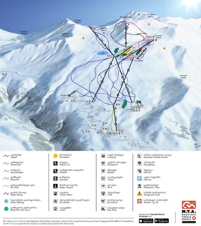 New Gudauri Redco Twins-Premium Mountain Apartment Close The Gondola Lift 외부 사진